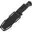 GEKO Tactisch mes - Clip point - Met kompas en vuurstarter - 275 mm - Zwart