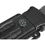 GEKO Tactisch mes - Clip point - Met kompas en vuurstarter - 275 mm - Zwart
