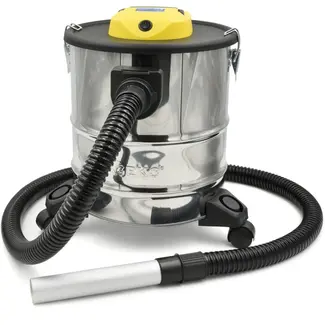 GEKO Asstofzuiger - 20L - 1600W - RVS - Met wielen