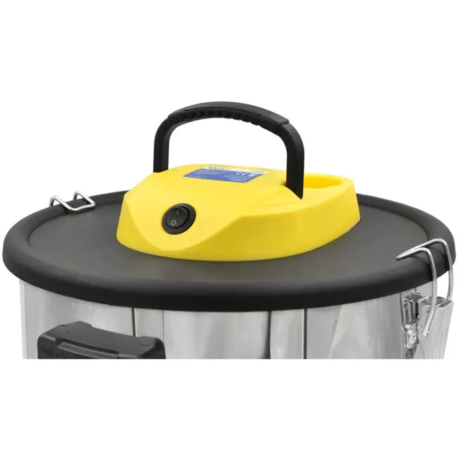 GEKO Asstofzuiger - 20L - 1600W - RVS - Met wielen