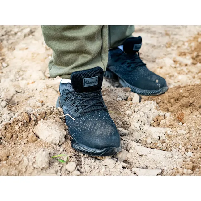 GEKO Moderne veiligheidsschoenen - grijs - S1 SRC - maat 45