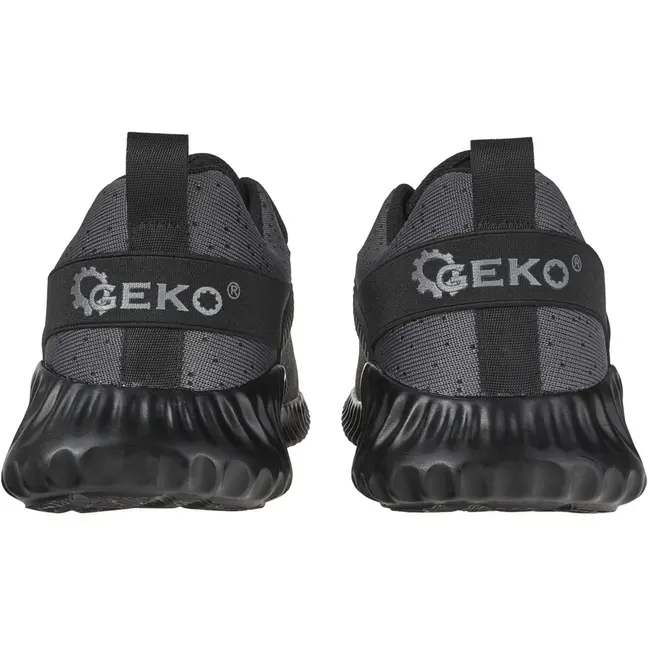 GEKO Moderne veiligheidsschoenen - antislip - ademend - maat 46 - grijs