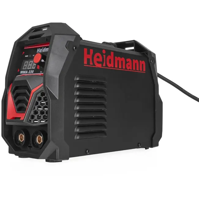 Heidmann Lasmachine inverter - IGBT technologie - 330A - LCD display - Inclusief accessoires