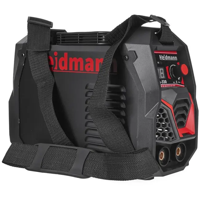 Heidmann Lasmachine inverter - IGBT technologie - 330A - LCD display - Inclusief accessoires