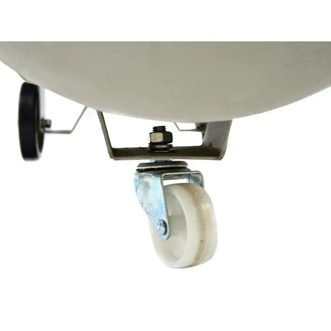 GEKO 100L luchtcompressor - 9 bar - 420 L/min - horizontaal - 4 wielen