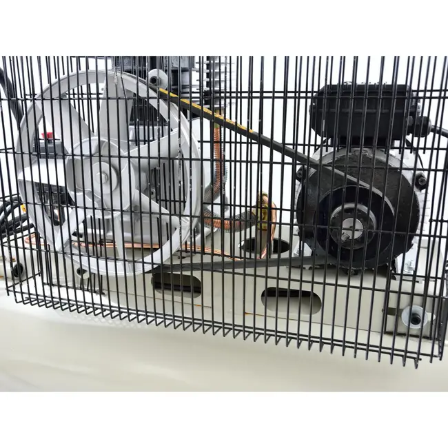 GEKO 100L luchtcompressor - 9 bar - 420 L/min - horizontaal - 4 wielen