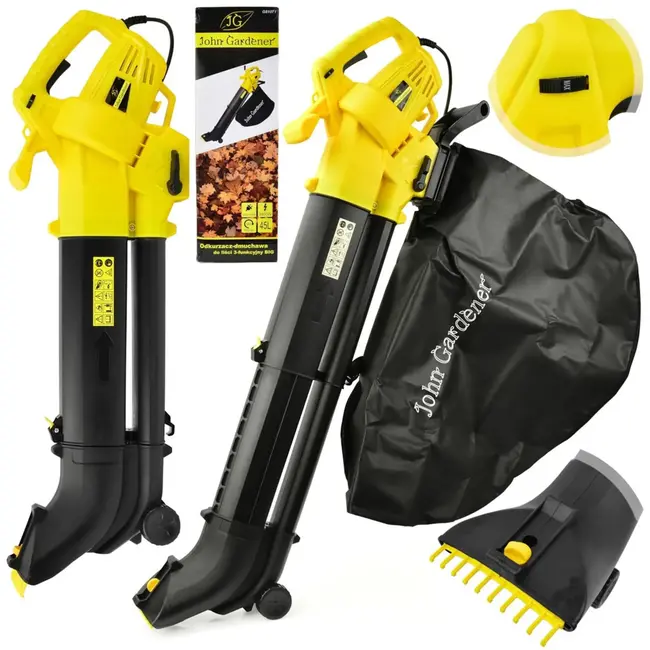 John Gardener Bladblazer 3-in-1 - Krachtig - 45L Zak - 275 km/h Luchtstroom