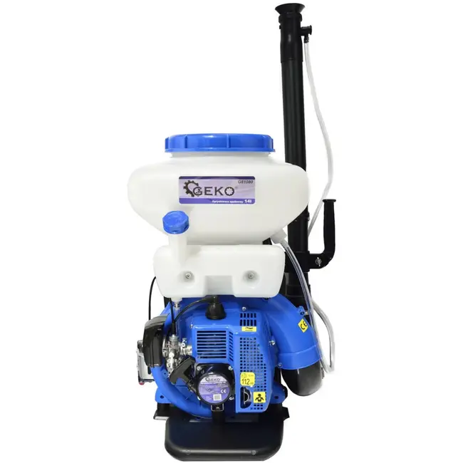 GEKO Rugzakspuit - Benzine - 14L - Lichtgewicht - 11m Bereik
