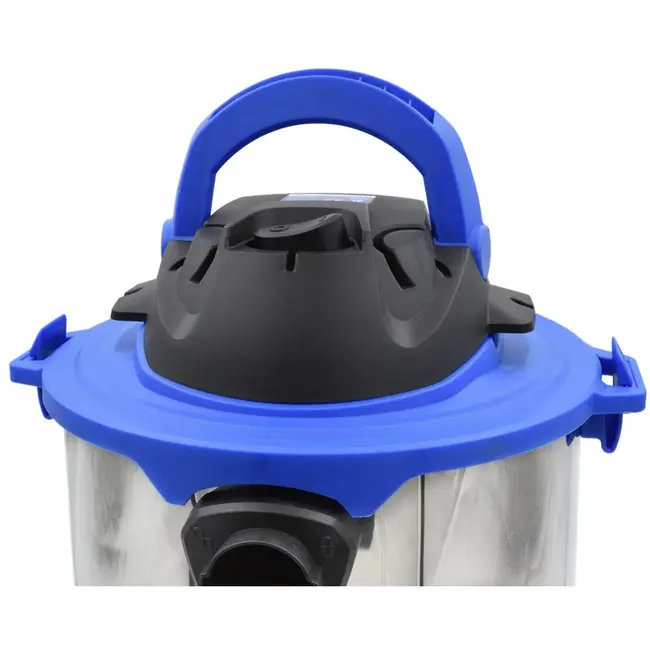 GEKO Industriële stofzuiger - nat en droog - 20L - 1250W - roestvrij staal