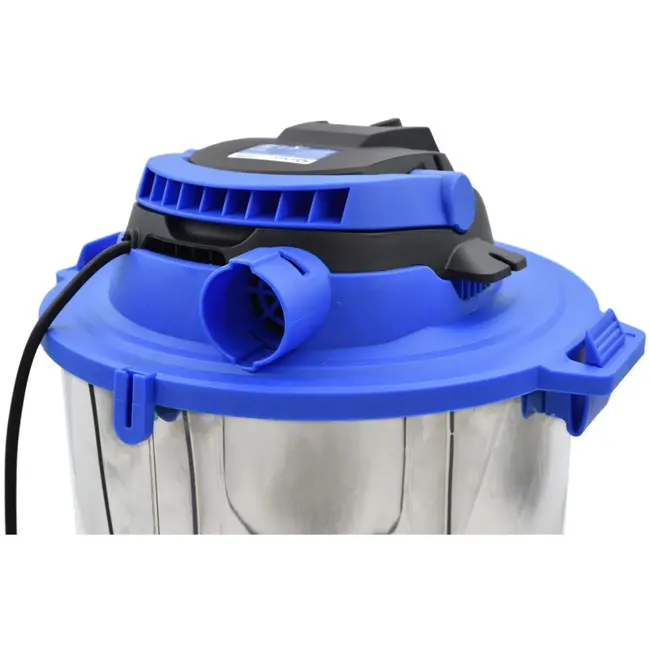 GEKO Industriële stofzuiger - nat en droog - 20L - 1250W - roestvrij staal