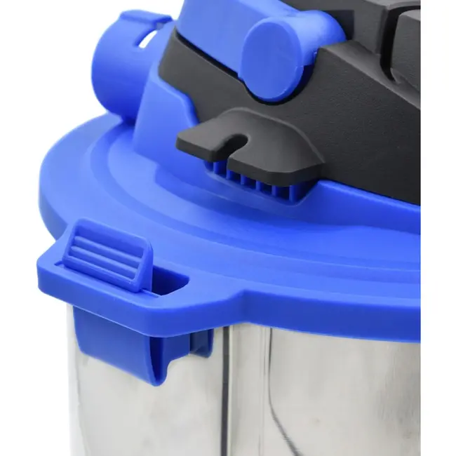 GEKO Industriële stofzuiger - nat en droog - 20L - 1250W - roestvrij staal