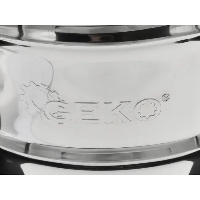 GEKO Industriële stofzuiger - nat en droog - 20L - 1250W - roestvrij staal