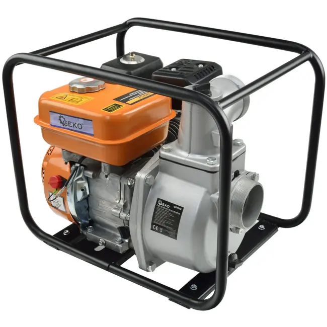 GEKO Benzine waterpomp - 3" - 6.5 kW - 55 m³/u capaciteit - 31 m opvoerhoogte