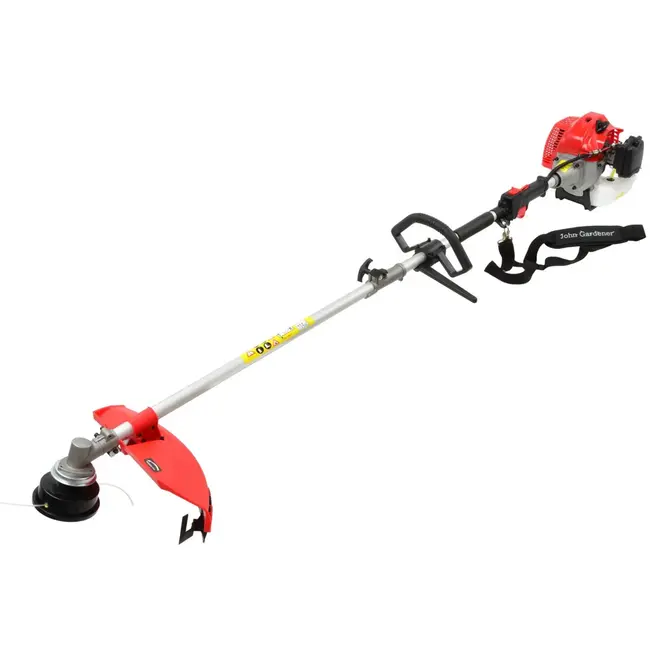 John Gardener Multifunctionele 4-in-1 bosmaaier met 51,7cc motor, 14" kettingzaag, heggenschaar, trimmer en 3T mes
