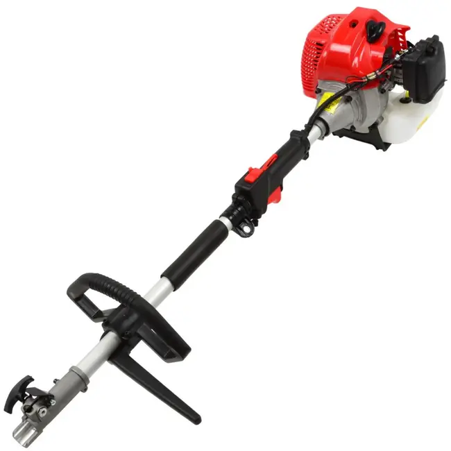 GEKO Multifunctionele 4-in-1 bosmaaier met 51,7cc motor, 14" kettingzaag, heggenschaar, trimmer en 3T mes