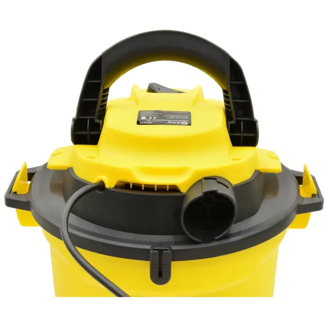 GEKO Industriële stofzuiger - nat en droog - 15 liter - 1250W - lichtgewicht ontwerp