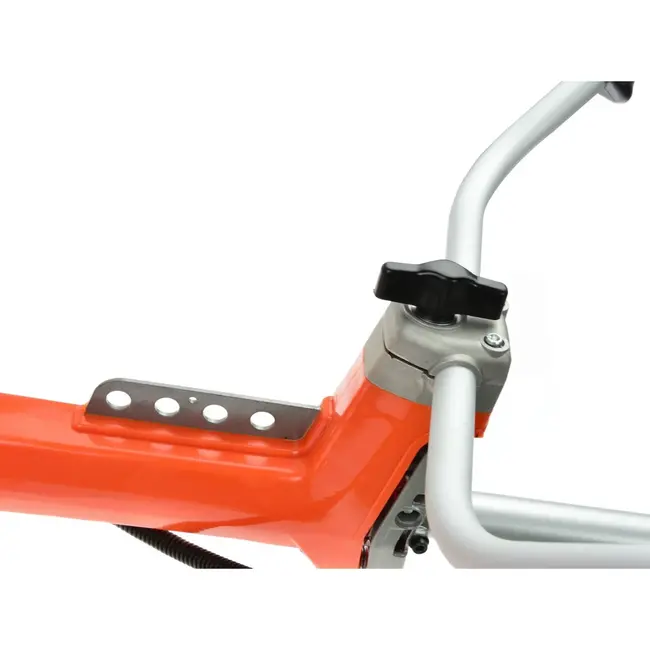 John Gardener benzine bosmaaier 52cc met 3-tands mes, nylon koord, anti-vibratiesysteem en ergonomische V-handgreep