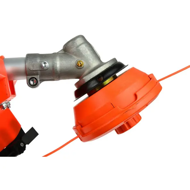 John Gardener benzine bosmaaier 52cc met 3-tands mes, nylon koord, anti-vibratiesysteem en ergonomische V-handgreep