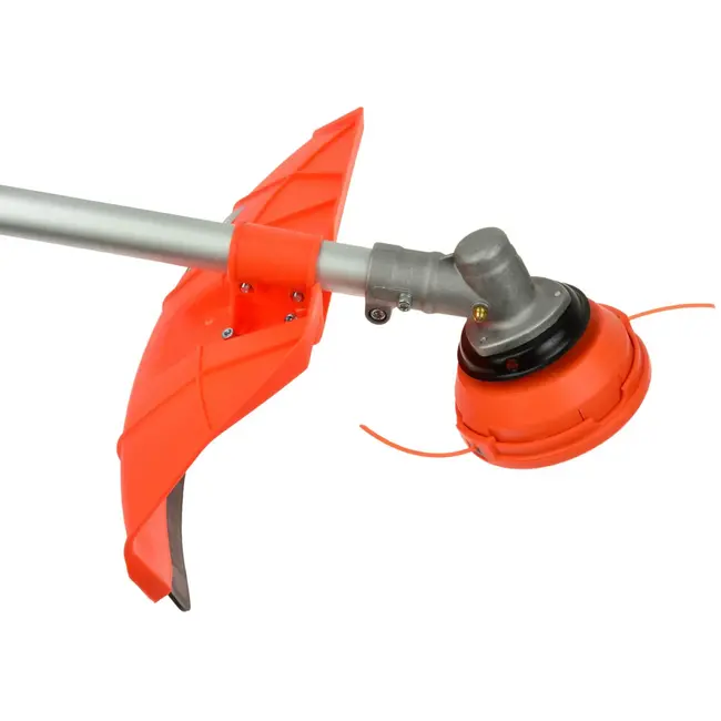 John Gardener benzine bosmaaier 52cc met 3-tands mes, nylon koord, anti-vibratiesysteem en ergonomische V-handgreep