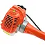 John Gardener benzine bosmaaier 52cc met 3-tands mes, nylon koord, anti-vibratiesysteem en ergonomische V-handgreep