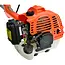 GEKO benzine bosmaaier 52cc met 3-tands mes, nylon koord, anti-vibratiesysteem en ergonomische V-handgreep
