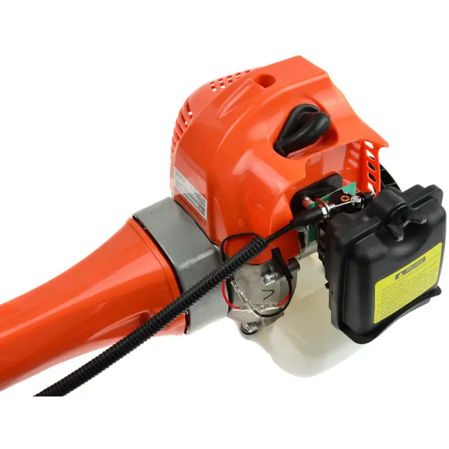 GEKO benzine bosmaaier 52cc met 3-tands mes, nylon koord, anti-vibratiesysteem en ergonomische V-handgreep