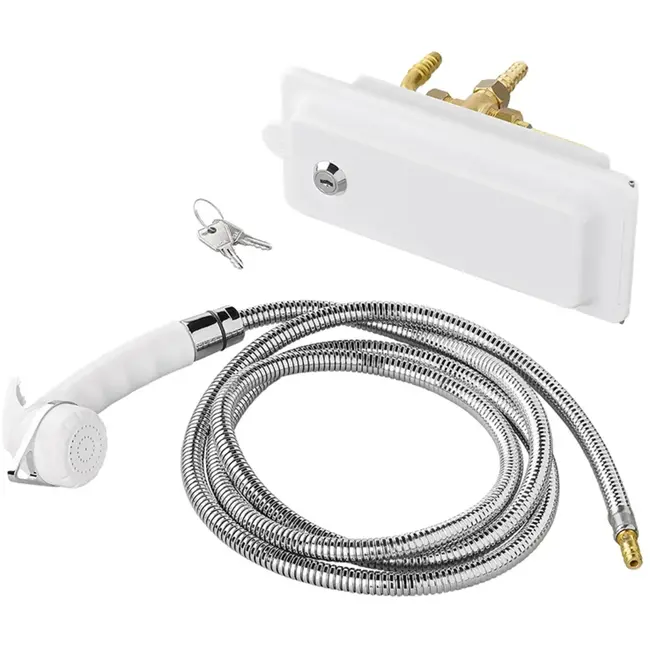 ProPlus Buitendouche voor Caravans – Warm/Koud Water & Afsluitbaar