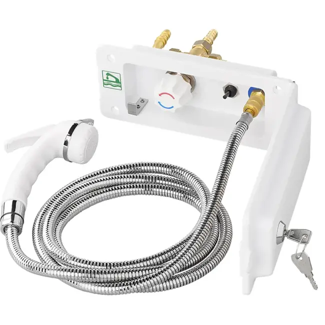 ProPlus Buitendouche voor Caravans – Warm/Koud Water & Afsluitbaar