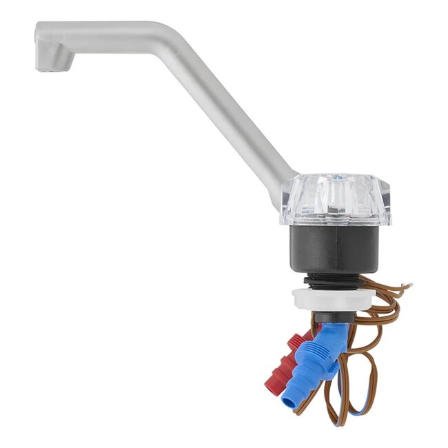 ProPlus Mengkraan De Luxe Ø20 mm – Draaibare Uitloop - Zwart/Chroom