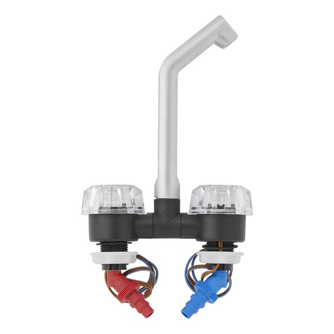 ProPlus Mengkraan De Luxe Ø20 mm – Zwart/Chroom, Draaibare Uitloop