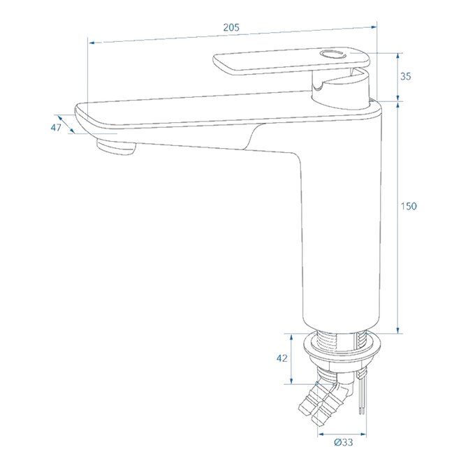 ProPlus Caravan & Camper Mengkraan – Chroom & 6 Bar Waterdruk