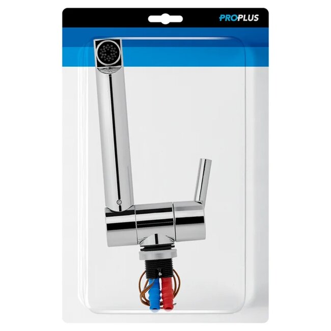 ProPlus Mengkraan Ø27 mm – 12V, Rechte Uitloop & Microschakelaar