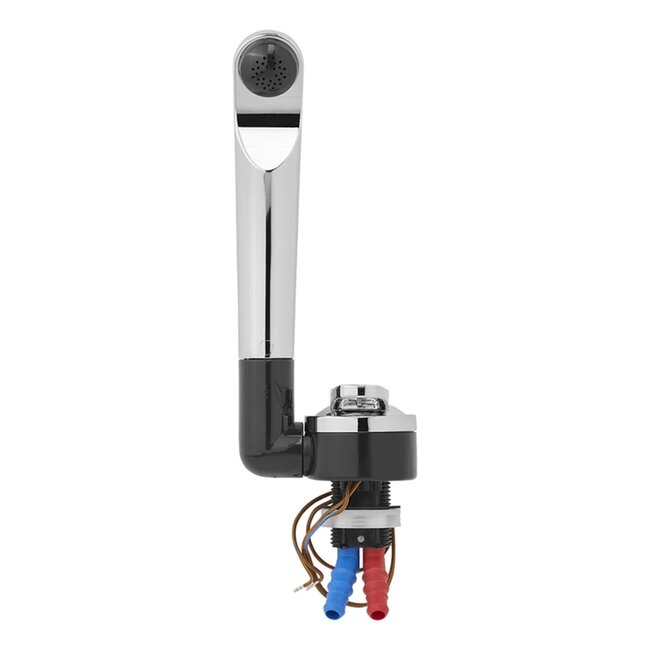 ProPlus Mengkraan Deluxe Ø27 mm – Chroom, Neerklapbare Uitloop