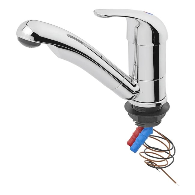 ProPlus Mengkraan Carino Ø33 mm – 12V, 360° Draaibaar & Chroom