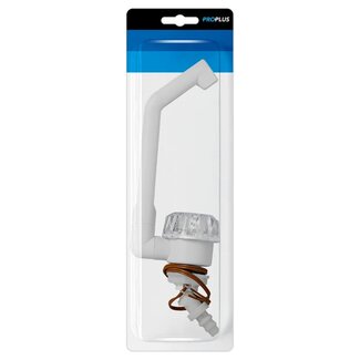 ProPlus Koudwaterkraan Luxe 12V - Wit - Kunststof - 3.0 Bar - Blister ProPlus Koudwaterkraan Luxe 12V - Wit - Kunststof - 3.0 Bar - Blister