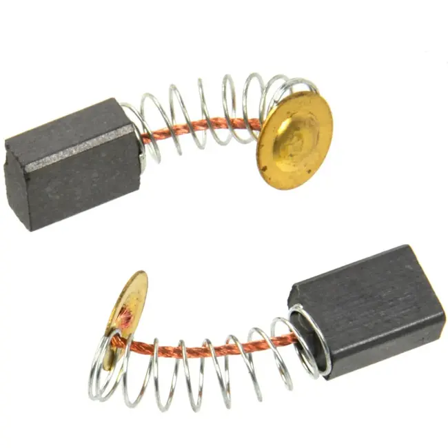 GEKO Koolborstels voor slijpmachine - 5 x 8 x 11 mm - 10 sets van 2 stuks