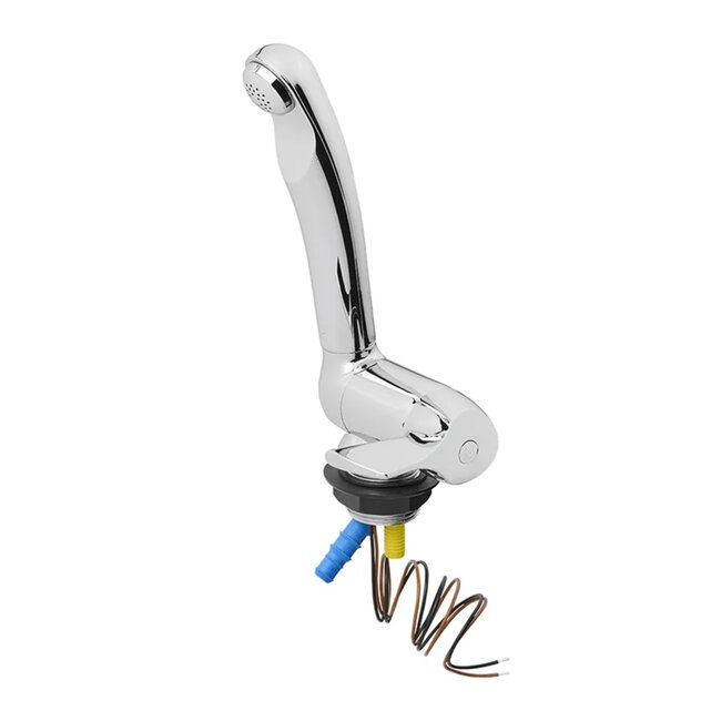 ProPlus Koudwaterkraan - 12V - Hoogglans Chroom - Ø33mm