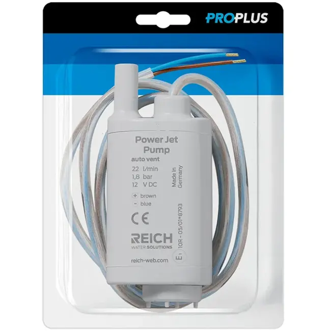 ProPlus Dompelpomp PowerJet - 12V - 22L p/min - Max. 2.1 Bar Blister