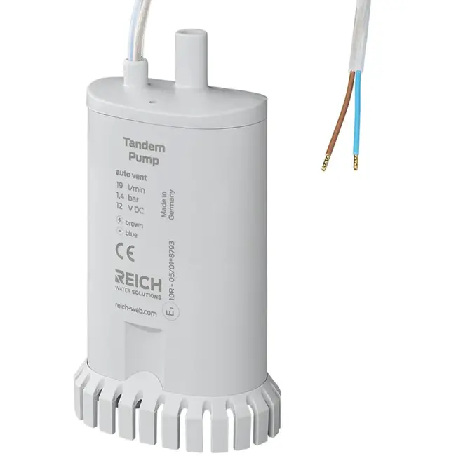 ProPlus Dompelpomp Twin - 12V - 19L p/min - Max. 1.4 Bar Blister