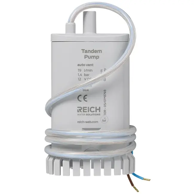 ProPlus Dompelpomp Twin - 12V - 19L p/min - Max. 1.4 Bar