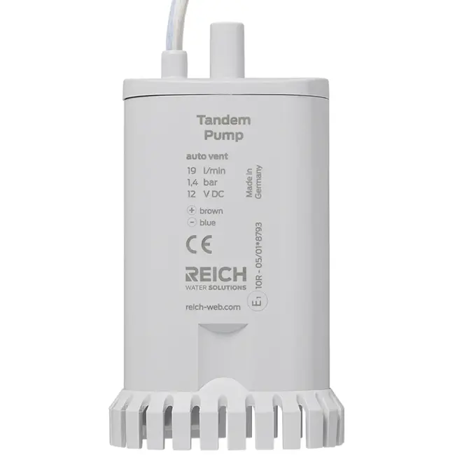 ProPlus Dompelpomp Twin - 12V - 19L p/min - Max. 1.4 Bar