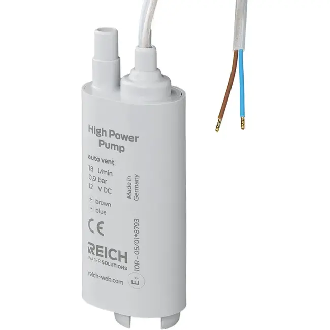 ProPlus Dompelpomp 12V - 18L p/min - Ontluchting, Max. 0.8 Bar Blister