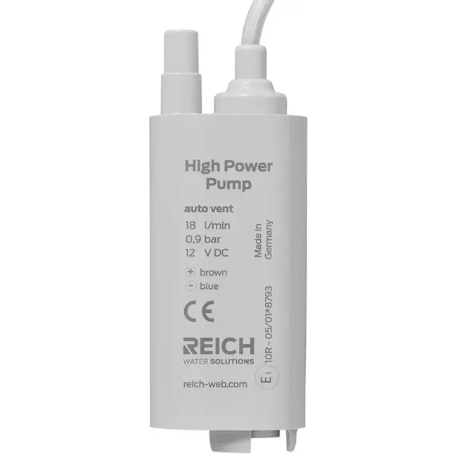 ProPlus Dompelpomp 12V - 18L p/min - Ontluchting, Max. 0.8 Bar Blister