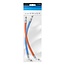 ProPlus Flexibele slangaansluiting 25 cm - Rood/Blauw 45° Tule Blister