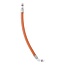 ProPlus Flexibele slangaansluiting 25 cm - Rood - 45° Tule