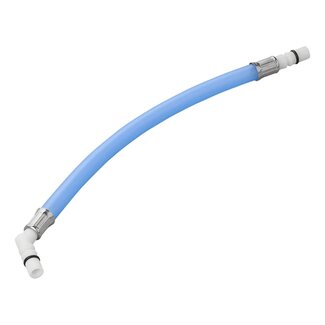 ProPlus Flexibele slangaansluiting 25 cm - Blauw - 45° Tule ProPlus Flexibele slangaansluiting 25 cm - Blauw - 45° Tule