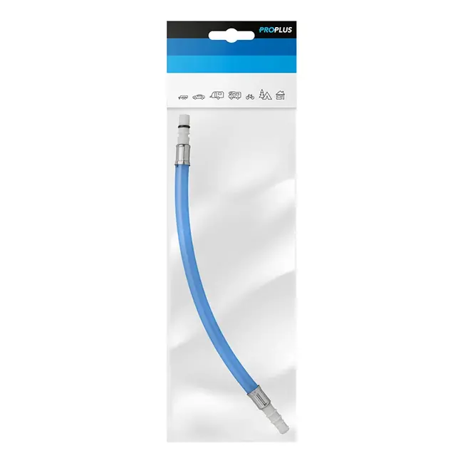 ProPlus Flexibele slangaansluiting 25 cm - Blauw - Z-Tule - Blister