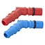 ProPlus Slangtules met O-ring - 10/12 mm - Rood & Blauw Blister