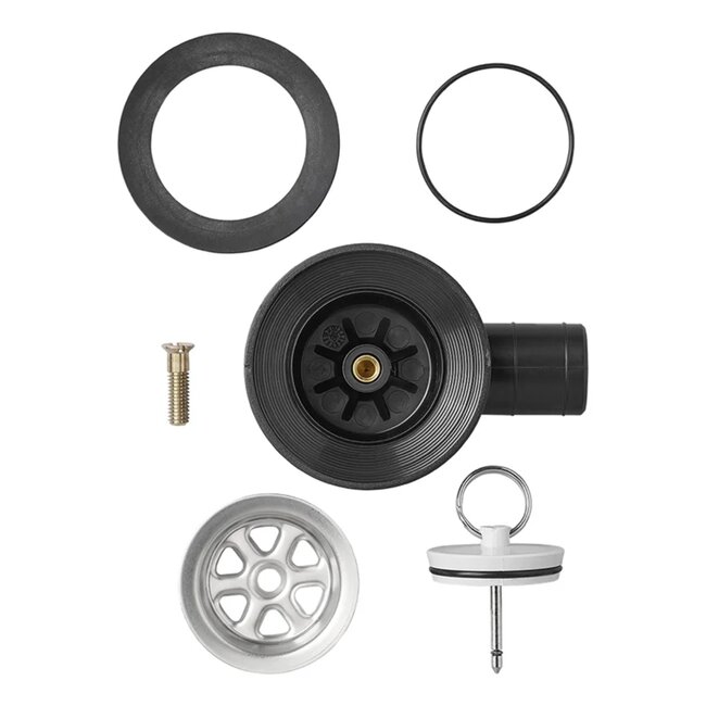 ProPlus Sifon met RVS Zeef - Ø39 mm - Voor Afvalwatersysteem Blister