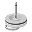 ProPlus Compacte Sifonstop Ø33 mm - Met Pin - Perfecte Afdichting